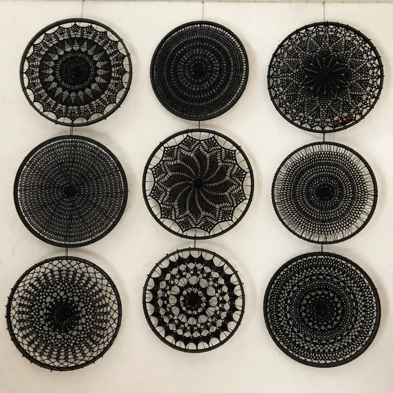 obra de arte textil de Martina